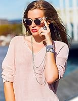 Vista 6 de Minyee Paquete de 2 correas con grabado floral compatibles con Fitbit Versa 2/Fitbit Versa/Versa Lite para mujeres, linda correa deportiva