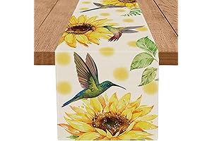 Embellish Your Table with Vibrant Hummingbird Table Runner