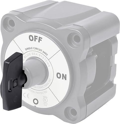 Miniatura 22 de Blue Sea Systems 6007200 Serie m - Interruptor de batería Mini Selector de 4 posiciones, Negro Negro,Rojo -,https:/ www.Yaxa/dp/undefined
