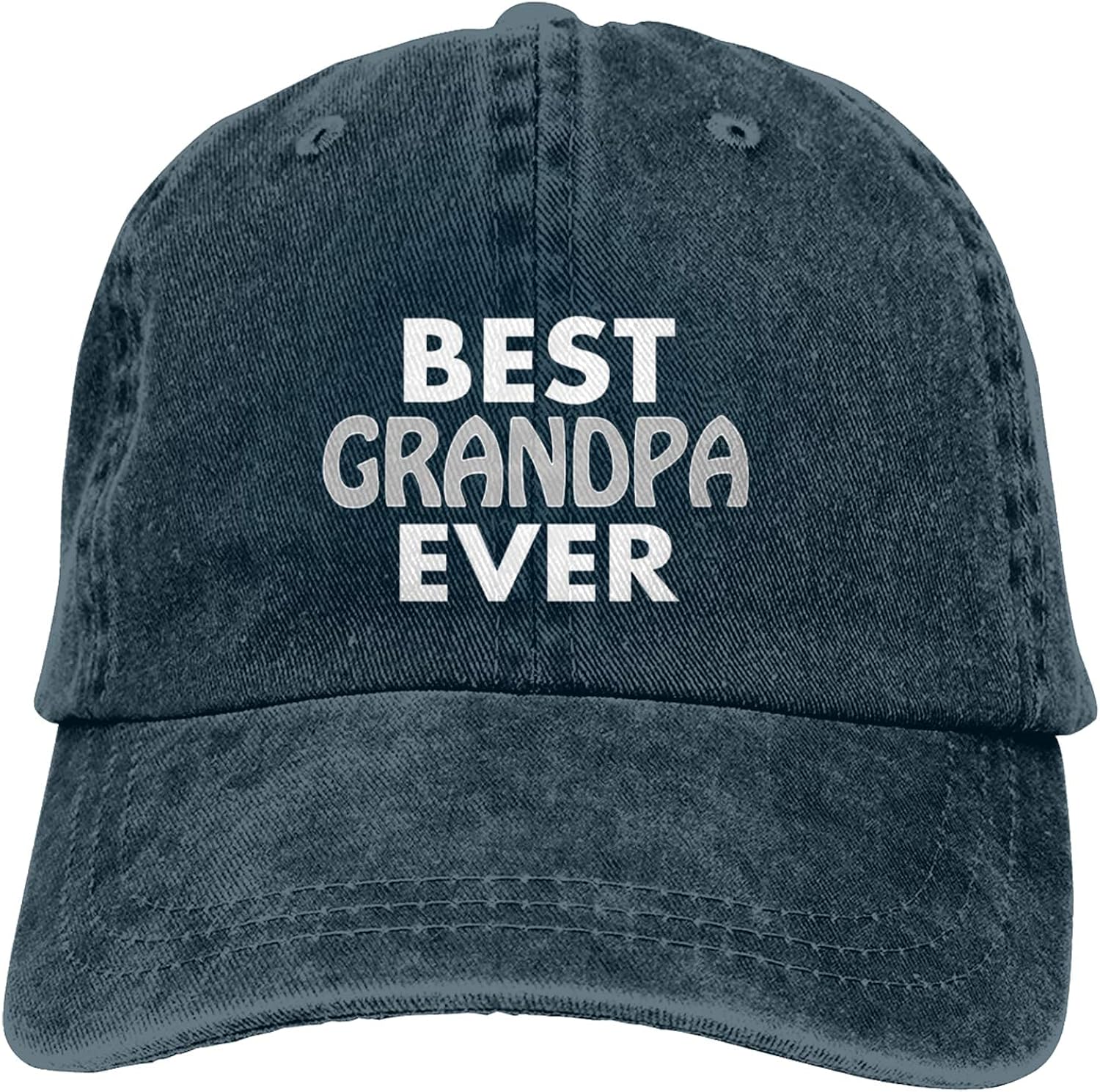 Jopath Best Grandpa Ever Hat Verstellbare Baseballkappe Unisex Waschbar