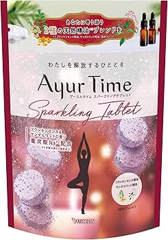 Amazon | バスクリン アーユルタイム スパークリングタブレット