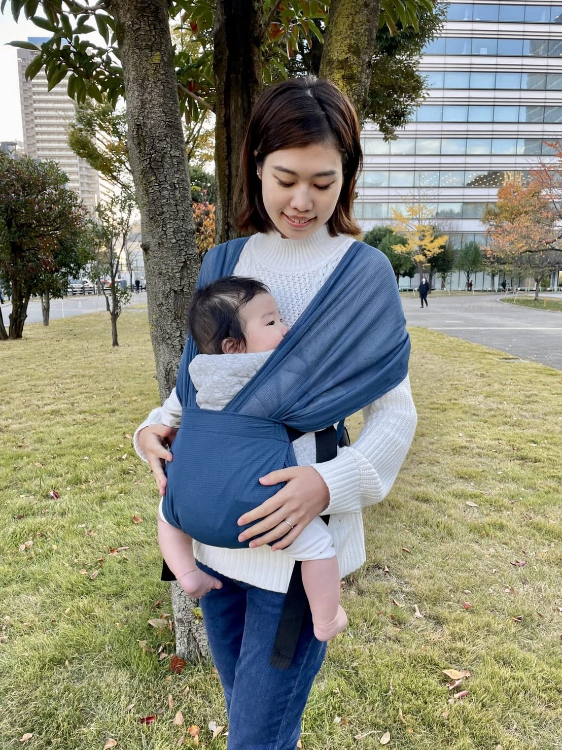 Amazon.co.jp: 【SOQOL正規品】スリング 抱っこ紐 新生児から20kg