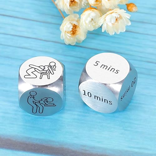 Miniatura 7 de Regalos para el día del padre de esposa, dados sexys para adultos, regalo de despedida de soltera para novia, regalos de acero para el 11