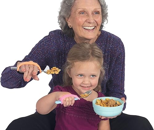 Vista 15 de EazyHold Silicona Adaptive Aid - Brazalete universal para movilidad limitada de las manos, parálisis cerebral, accidente cerebrovascular, terapia