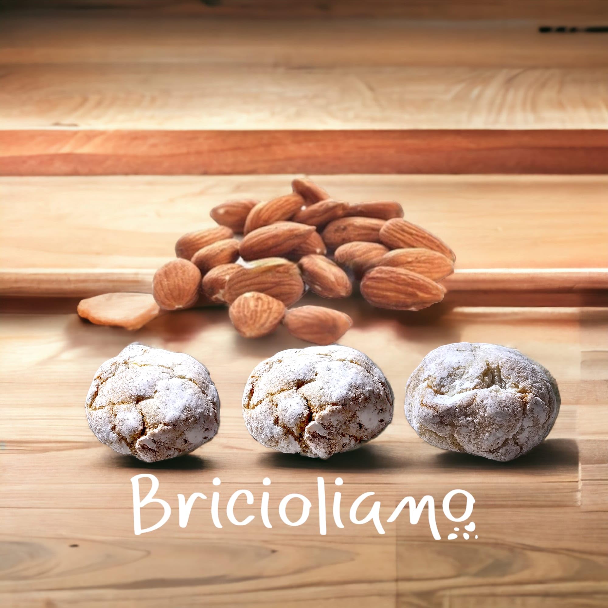 BRICIOLIAMO...[ 3 Kg. ] Dolci tipici Siciliani Specialità Autunnali - Paste di Mandorla Classiche - Tronchetti Ripeni all'Arancia - Tronchetti Ripeni ai Fichi Secchi - Prodotti in Sicilia. (3 kg)