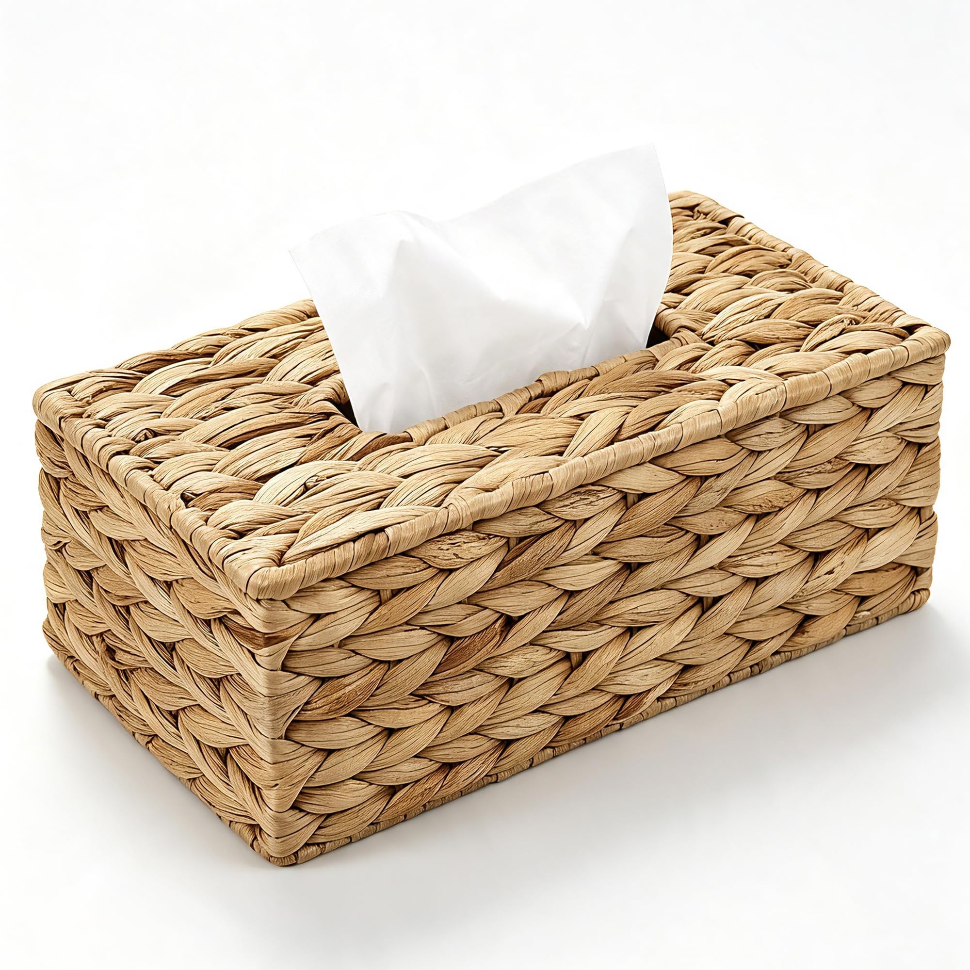 Photo 1 of YWXWY Water Hyacinth Tissue Box Cover (Rectangle)