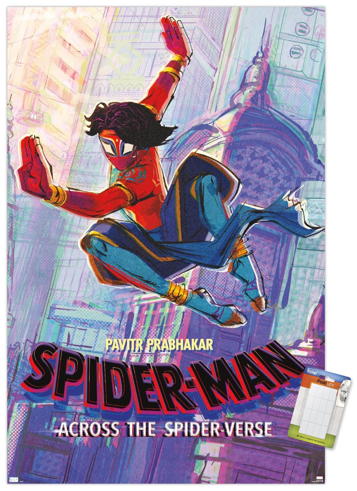 Trends International Marvel Spider-Man: Across The Spider-Verse - Pavitr Prabhakar One Sheet Wall Poster
