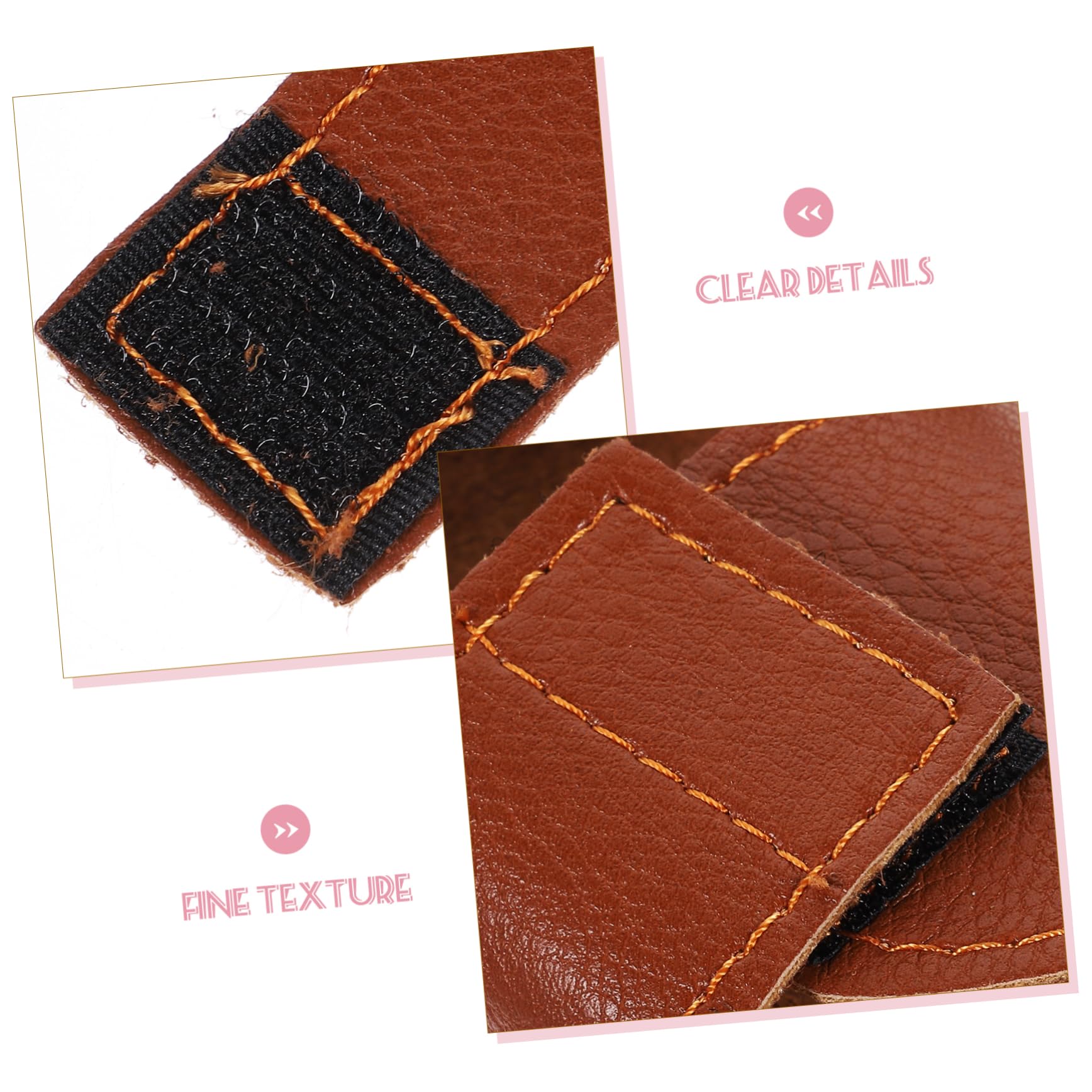 COSMEVIVI Trumpet Piston Protection Cover Leather Material Protective Case for Instruments Elegant