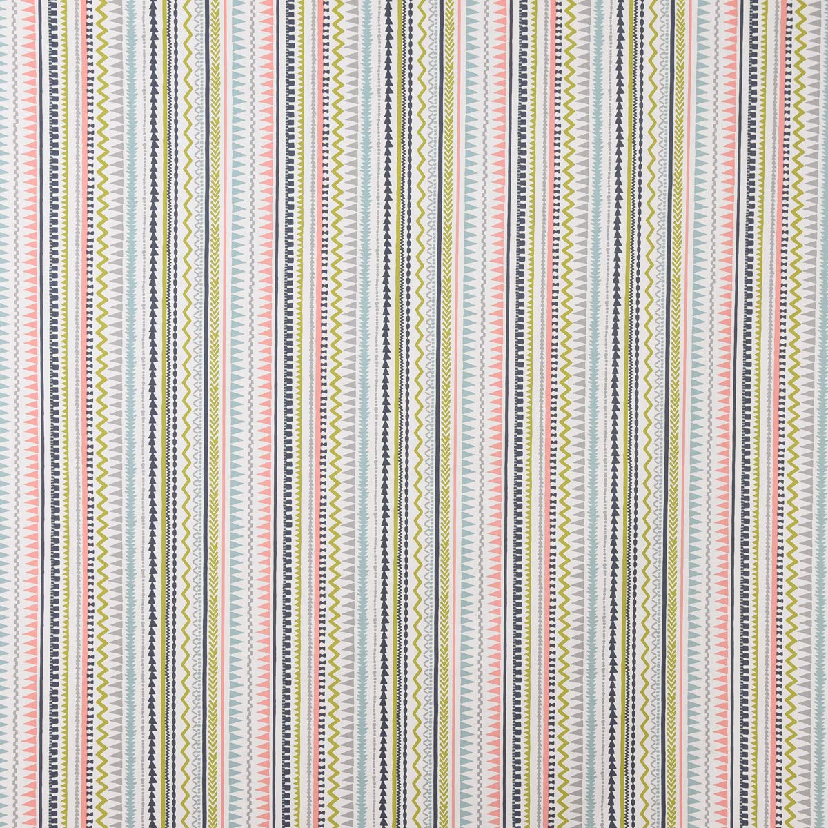 SCHÖNER LEBEN. Paraspifferi a strisce Ethno Inka, bianco, grigio, verde, rosa, diverse misure, a scelta: 120 cm di lunghezza