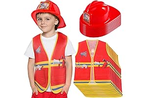 Geyoga 24 Pcs Fire Vest Costume: An Extensive Collection for Aspiring Firefighters