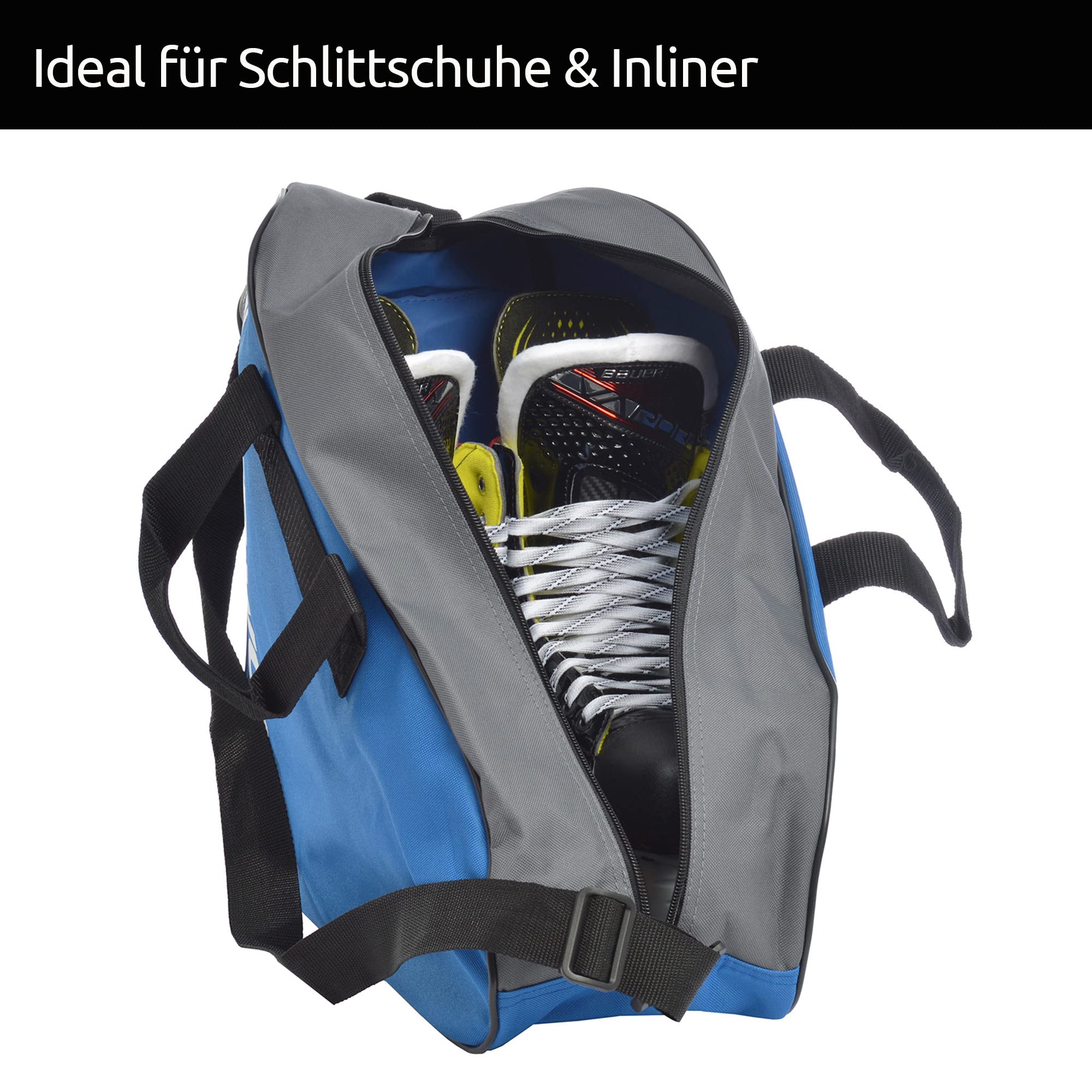 Sherwood Borsa per Pattini, Unisex, 36 x 16 cm, Colore: Blu Navy