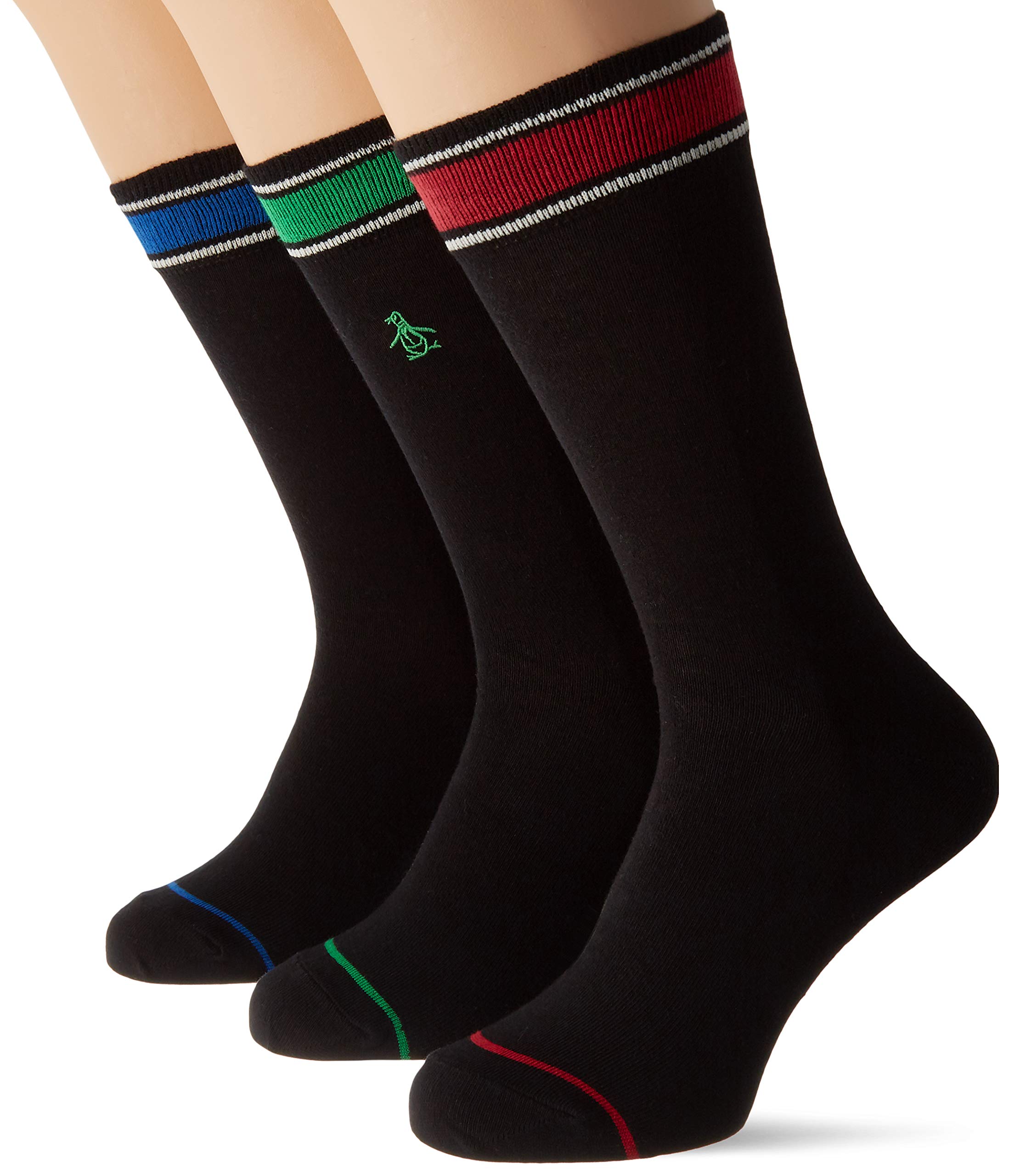an original Penguin BY Munsingwearan original Penguin BY Munsingwear 6-Pack Calf Socks