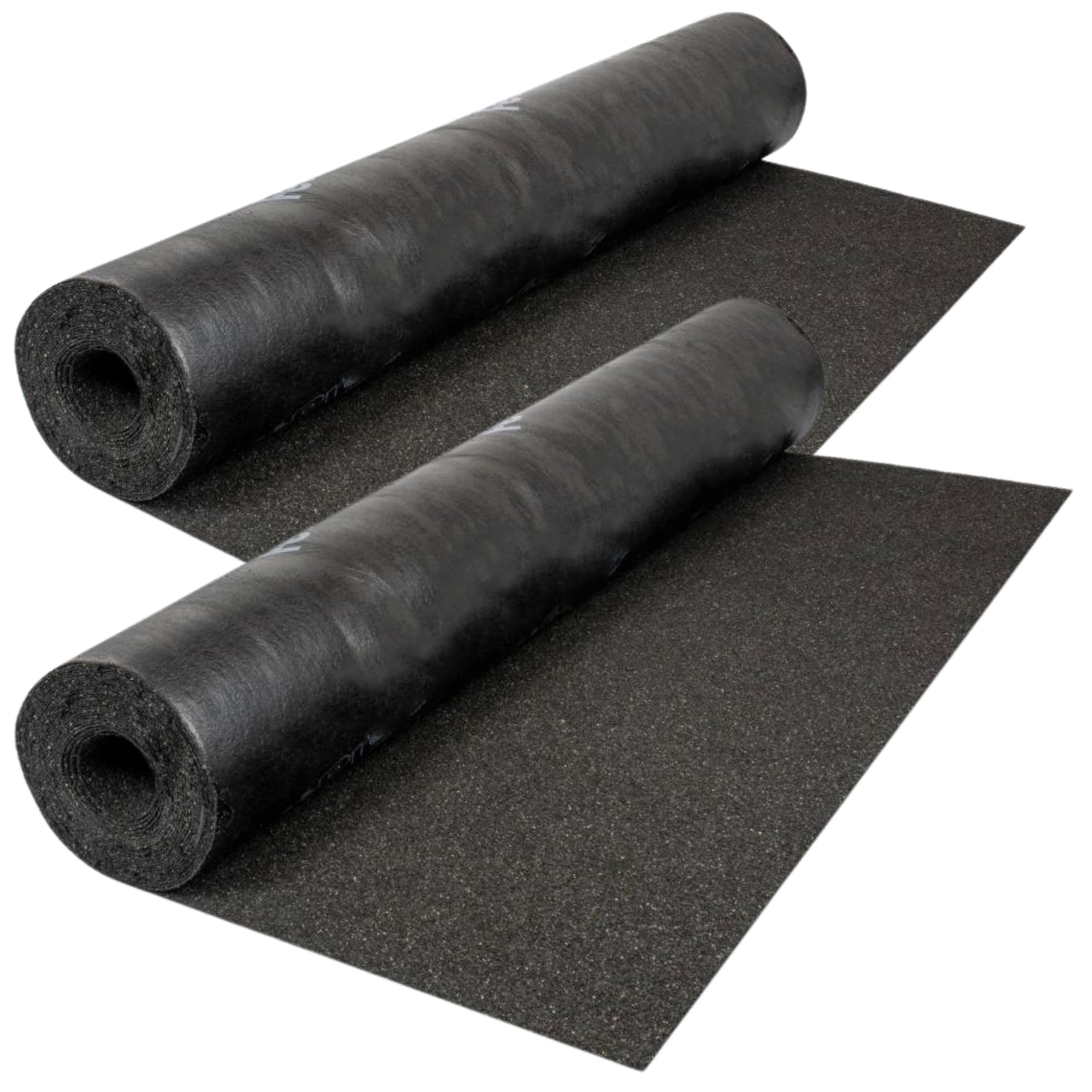 2 Rolls Heavy-Duty Black Polyester Shed Roofing Felt, 16.4 x 3.2 ft (5m x 1m) - Heavy Duty Weatherproof Roof Felt, Premium Quality 15-Year Life Expectancy, Durable Roof Covering — image 1