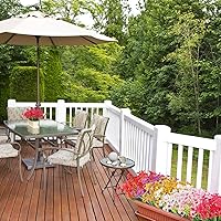 Vista 5 de 20 paquetes de flores artificiales para el aire libre, resistentes a los rayos UV, no se descoloran, de plástico sintético, arbustos, jardín