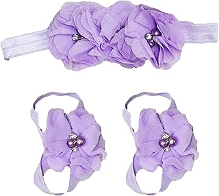 purple headband for baby girl