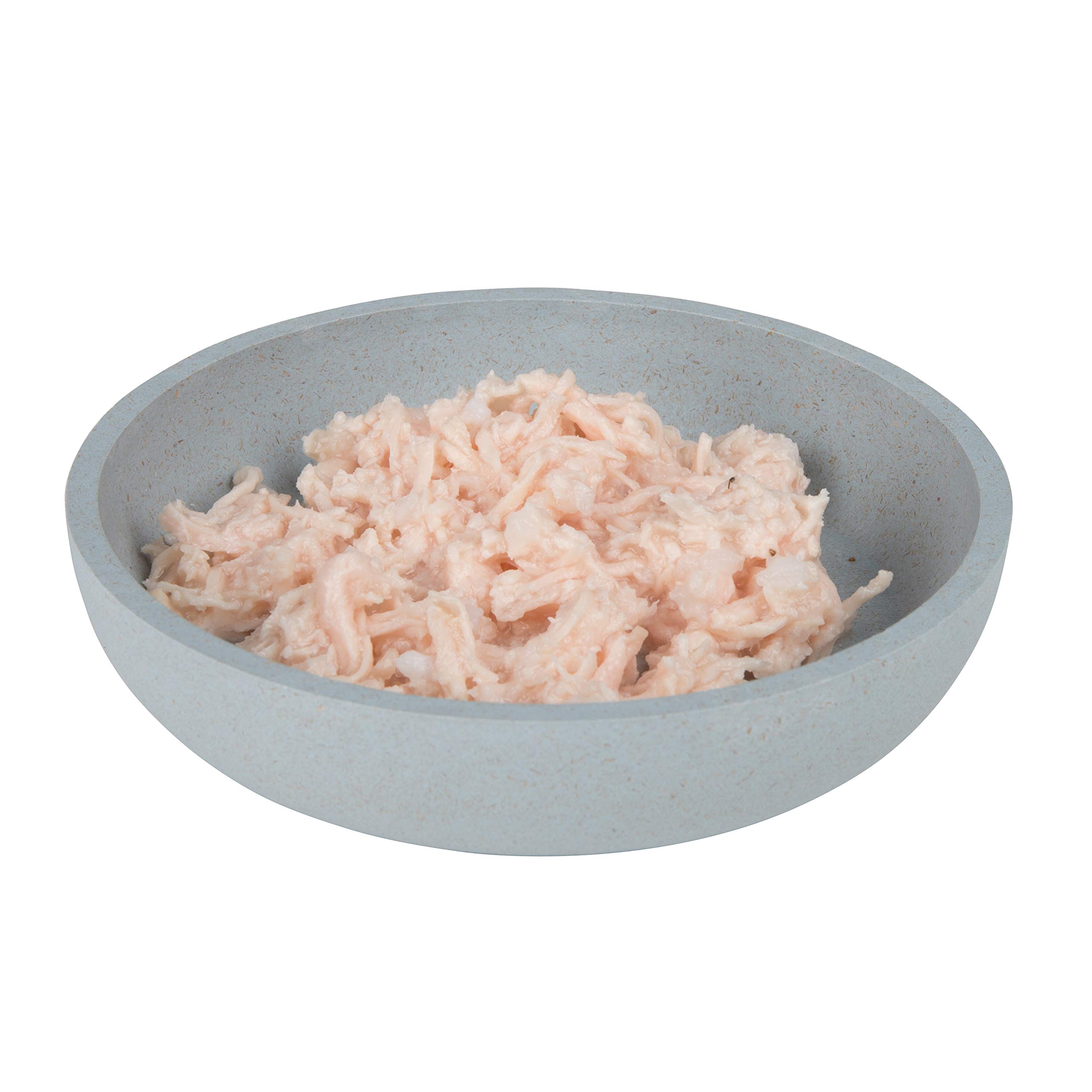 Ciotola per Gatti Bamboo Blu Ghiaccio 12 x 12 x 2,8 cm 180 ml