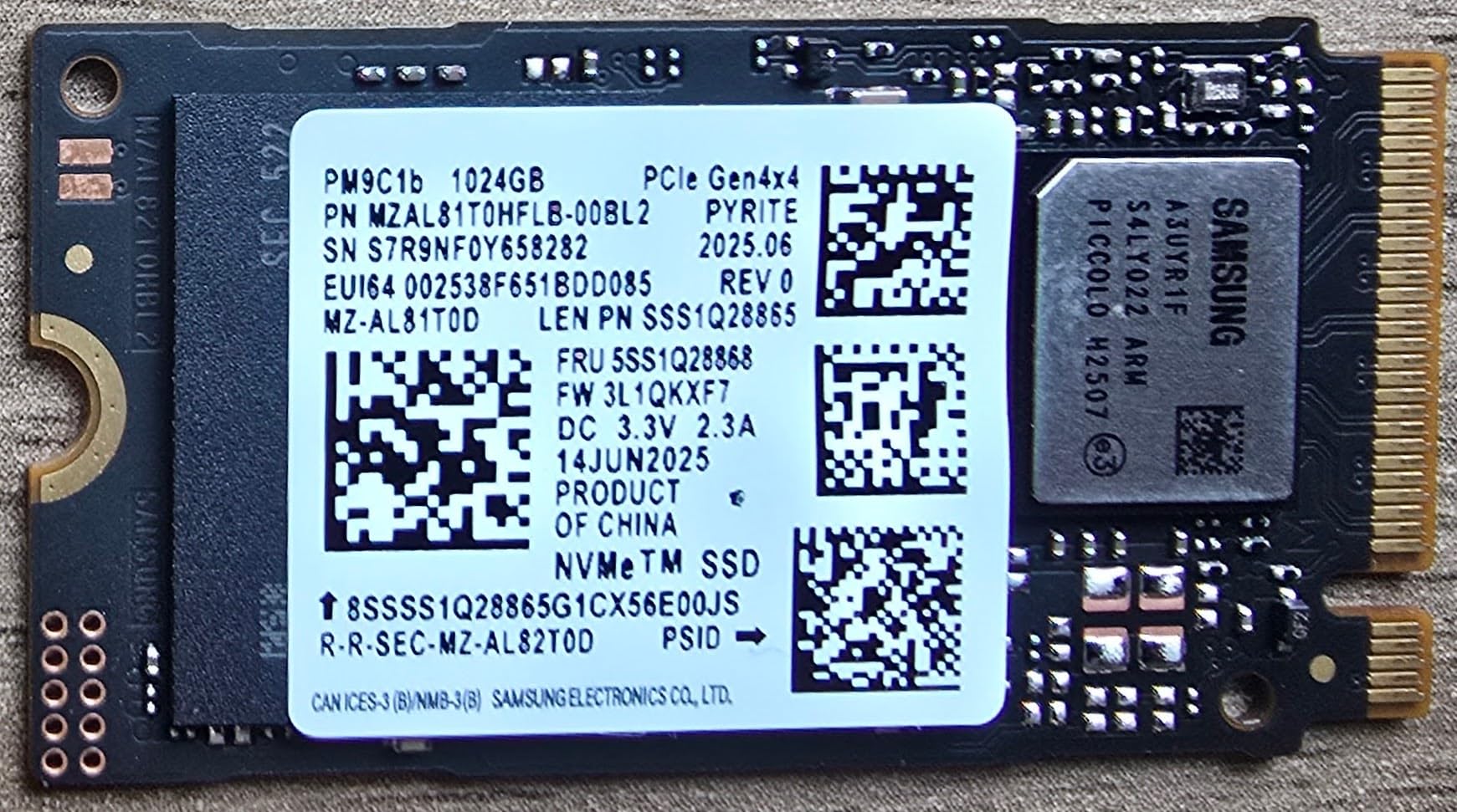 Amazon.com: GALIMU MZ-AL8512H PM9C1a 1TB M.2 NVMe SSD 2242 PCIe