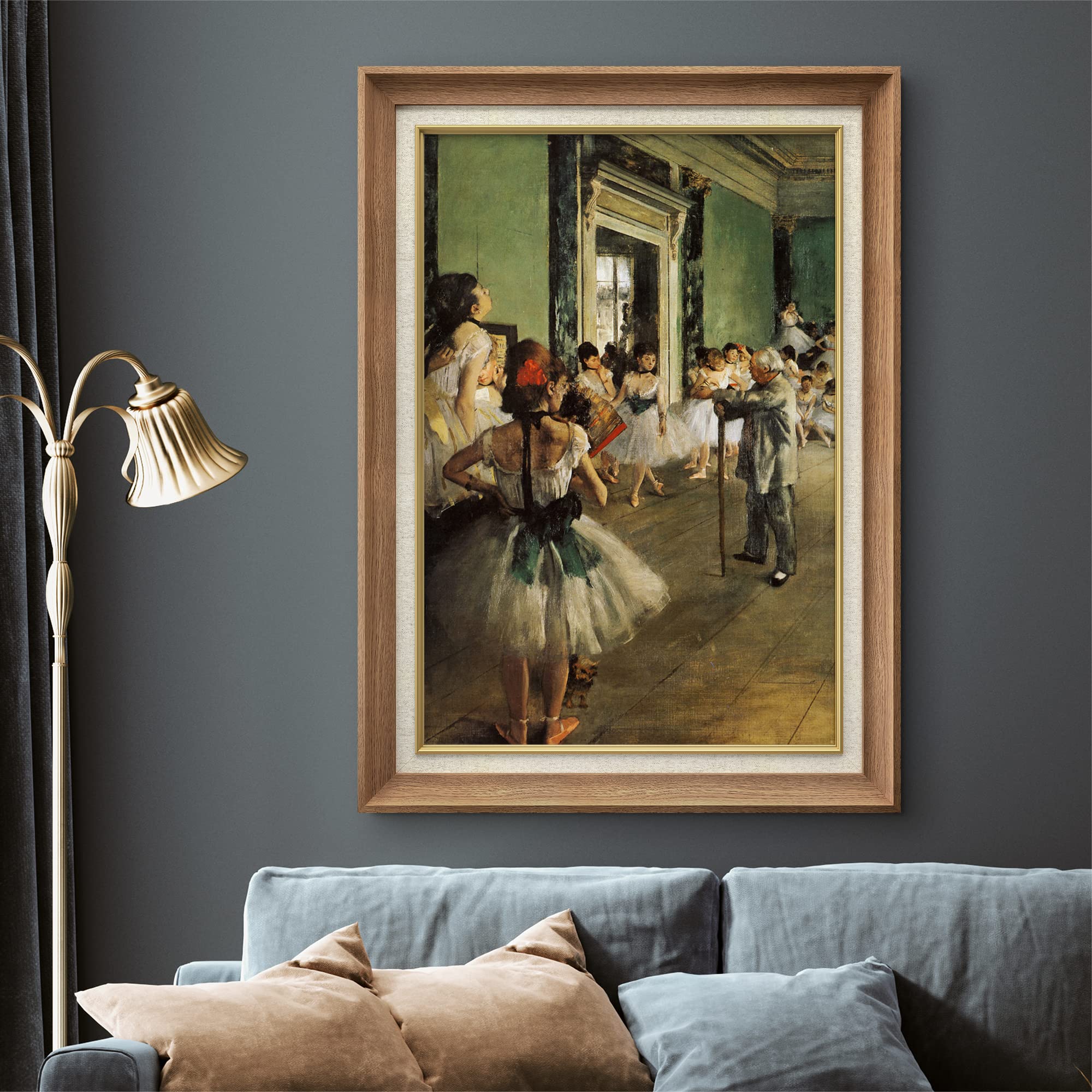 Amazon.com: SIGNWIN Premium Framed Wall Art The Ballet Class by