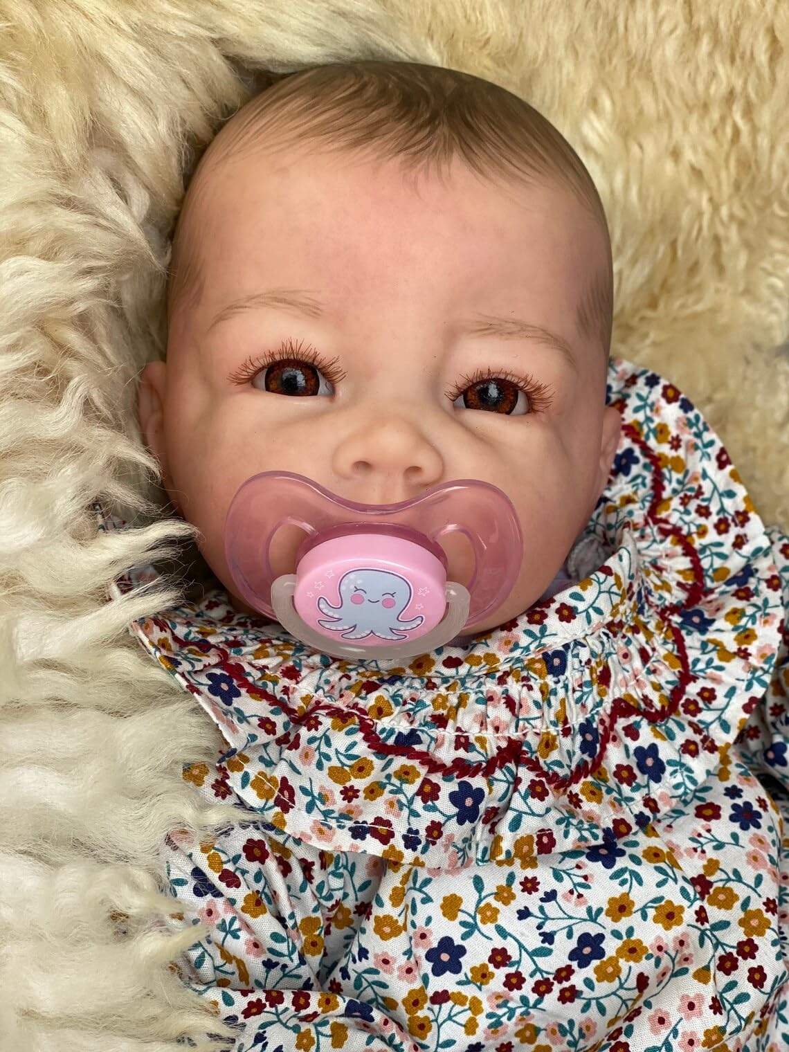 Anano Reborn Puppen Lebensecht 20 Zoll Stoff Puppen,Puppe Wie Echtes Baby Realistisches Baby,Puppen Im Echten Leben Man Kann Damit Posieren Geschenk Mit Zubehör