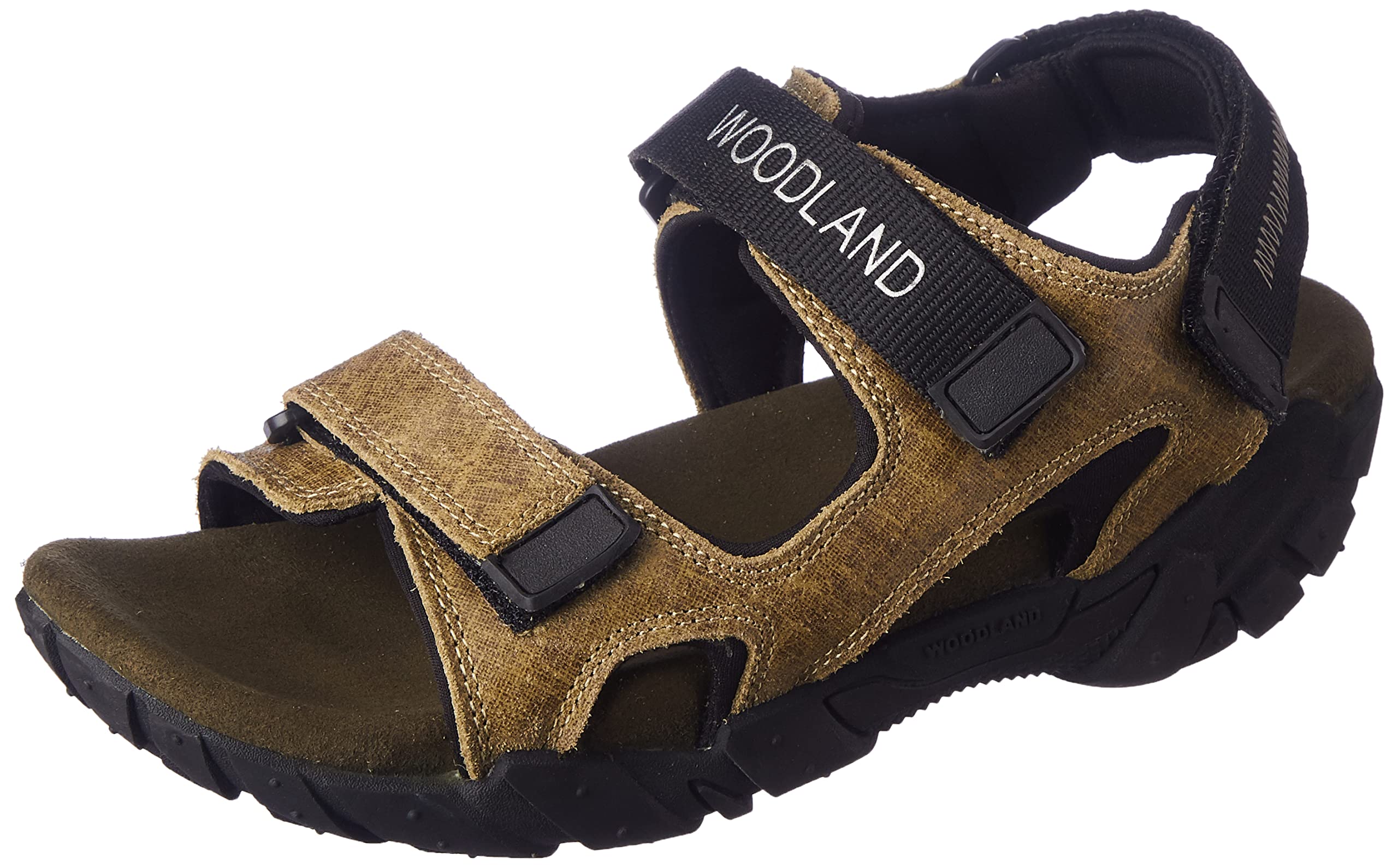 Woodland Mens Khaki Leather Sandal-8 UK (42 EU) (GD 3249119ONW) (B0BR5RYWXW) Amazon Price History, Amazon Price Tracker