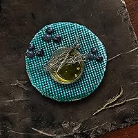 Vista 4 de Generic Almohadilla redonda multiusos para frascos, abrebotellas, juego de 4 piezas, almohadillas de agarre, color verde