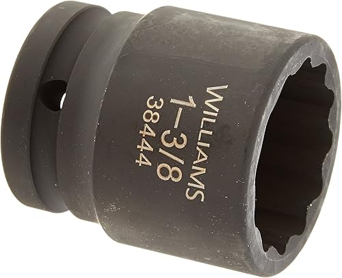Miniatura 11 de Williams 38438 - Enchufe de impacto estándar de 3/4 pulgadas, 1-3/16 pulgadas, 12 puntos