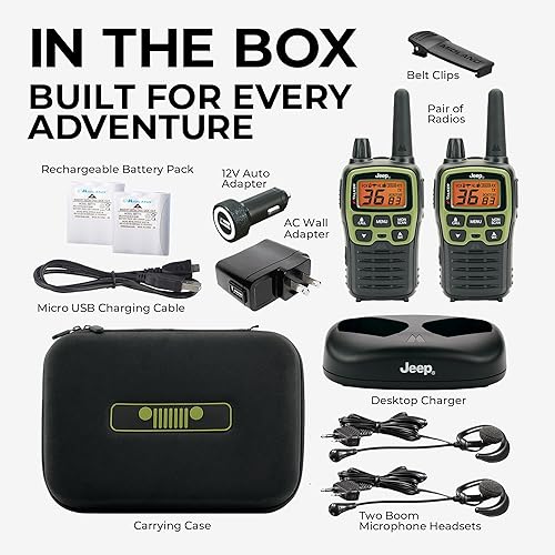 Miniatura 5 de Midland Jeep X-TALKER T77VP5J Two Way Radios Extreme Dual Pack