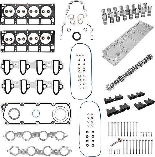 Kit completo de desactivación DOD sin AFM con árbol de levas, compatible con motores Chevy Silverado Tahoe Suburban Avalanche, GMC Sierra Yukon