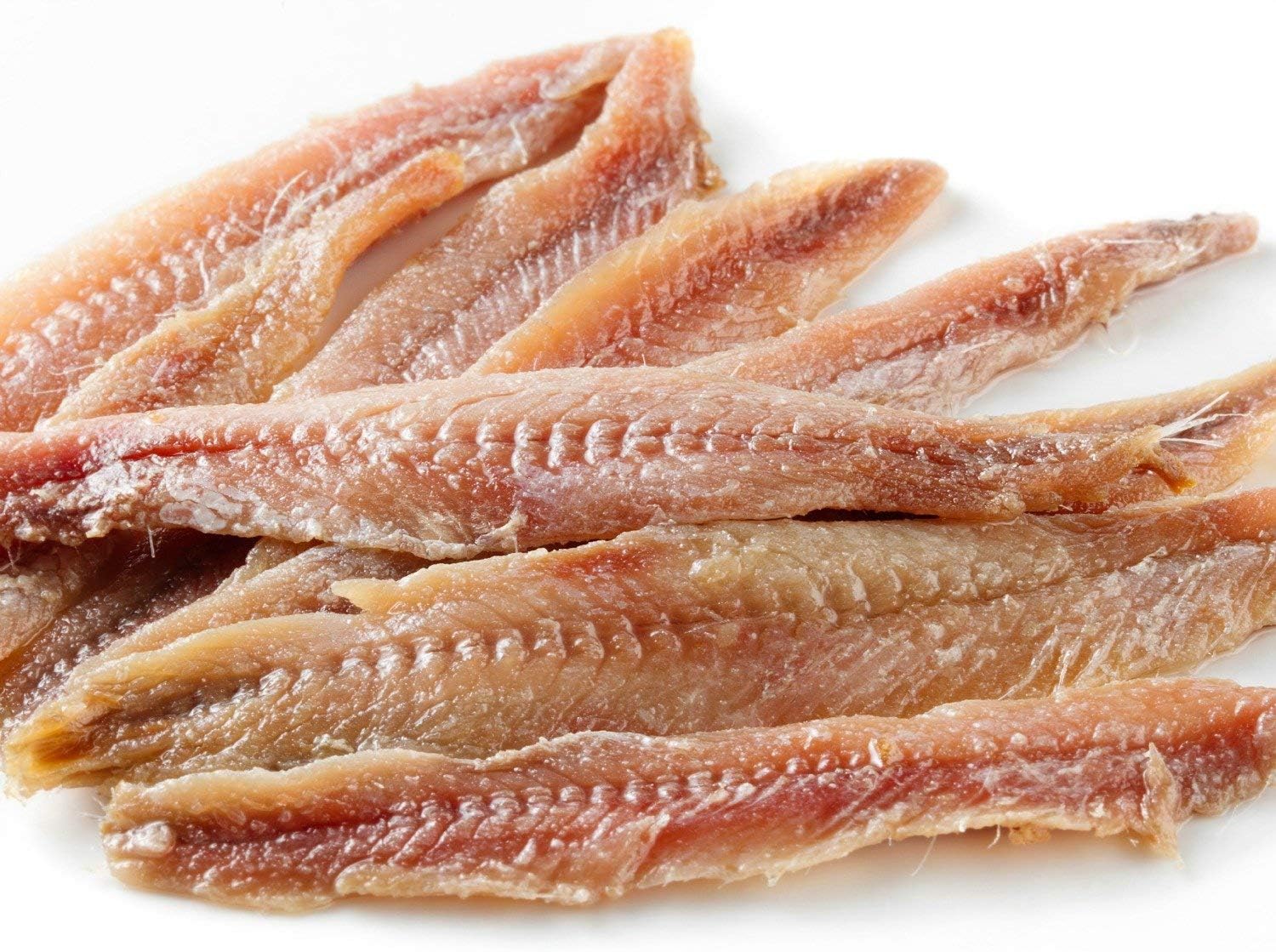 Anchovies, Flat Fillets in Soya Oil, 28oz(793g) - Castella