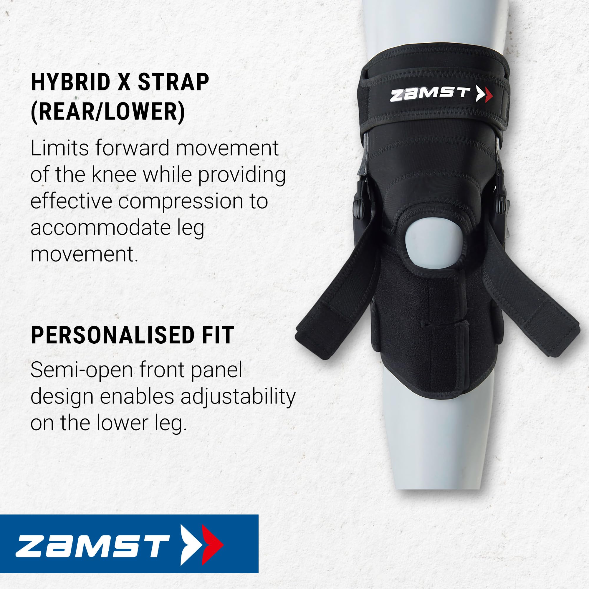 Amazon.com: Zamst ZK-X Sports Knee Brace - Extra Strong