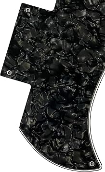 Guitar Parts For Epiphone SG Special Style Guitar Pickguard (4 Ply Black Pearl)