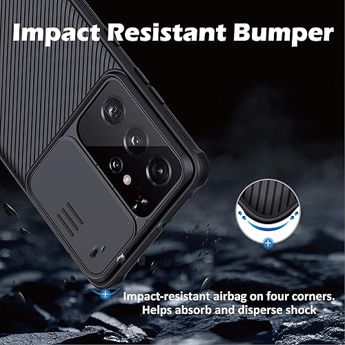 Miniatura 4 de CloudValley Funda para Samsung Galaxy S21 Ultra con funda para cámara, protección de cuerpo completo y ajuste delgado, funda de protección de cámara