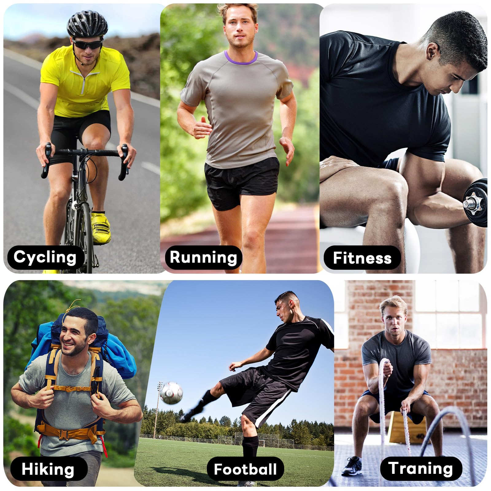 T-shirt de compression pour homme, col rond, manches courtes, couche de base athlétique, haut athlétique pour entraînement sportif, rashguard
