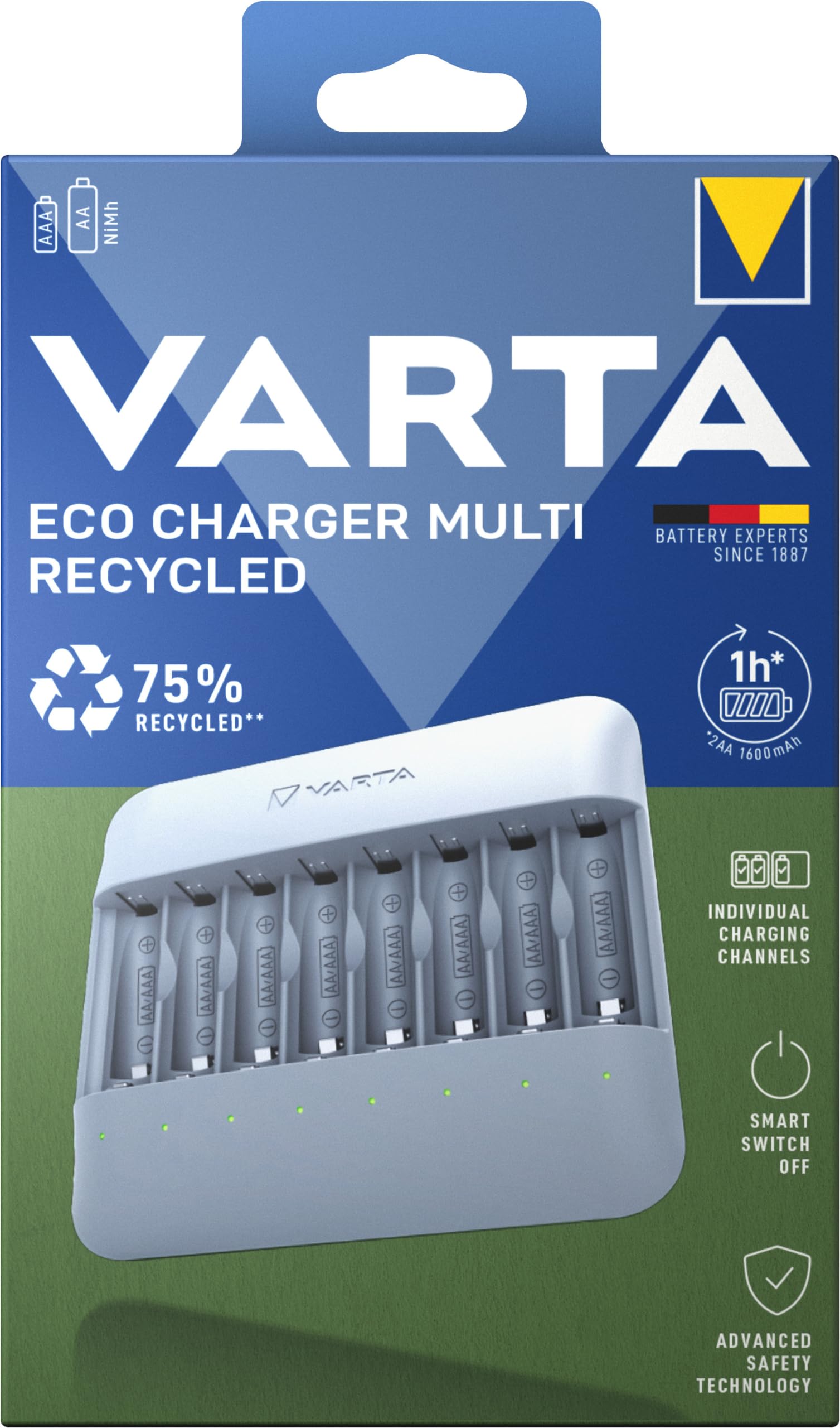 VARTA Eco Charger Multi Recycled