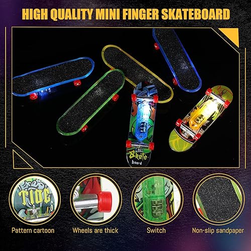 Miniatura 2 de 60 piezas de mini patineta con luz para el día de San Valentín, patinetas pequeñas para niños, patinetas pequeñas para intercambio de aula, regalo