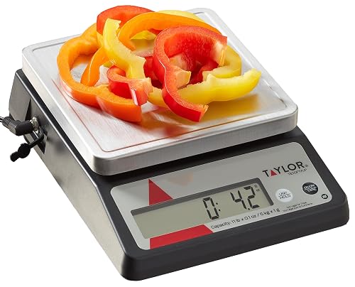 Taylor TE10FT 11-Pound Commercial Digital Portion Control Scale