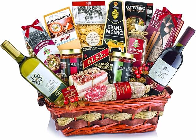 Amazon.it: cesti natalizi - Cesti e confezioni regalo: Alimentari e