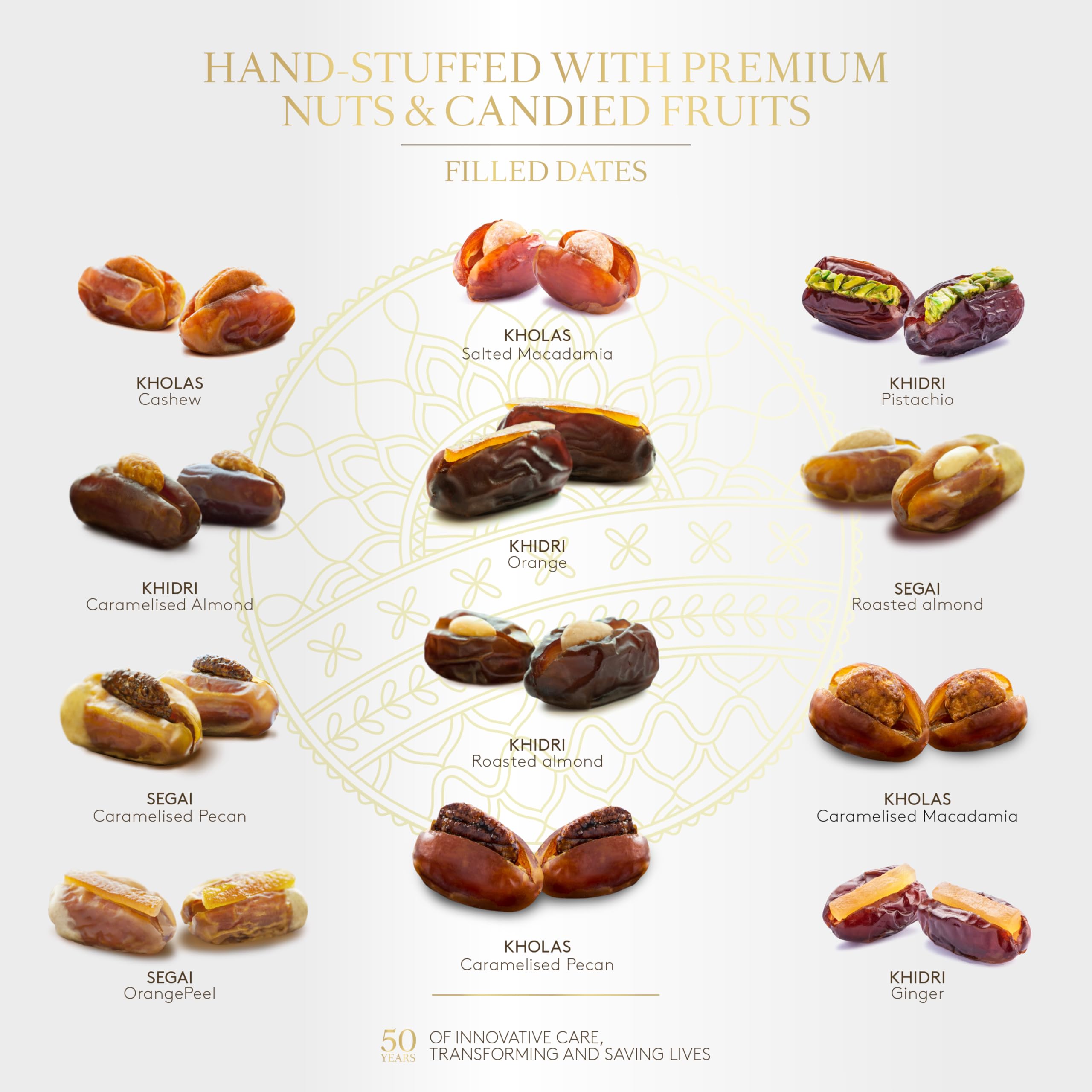 Bateel Midas Geschenkset Premium-Datteln Signature Collection-A
