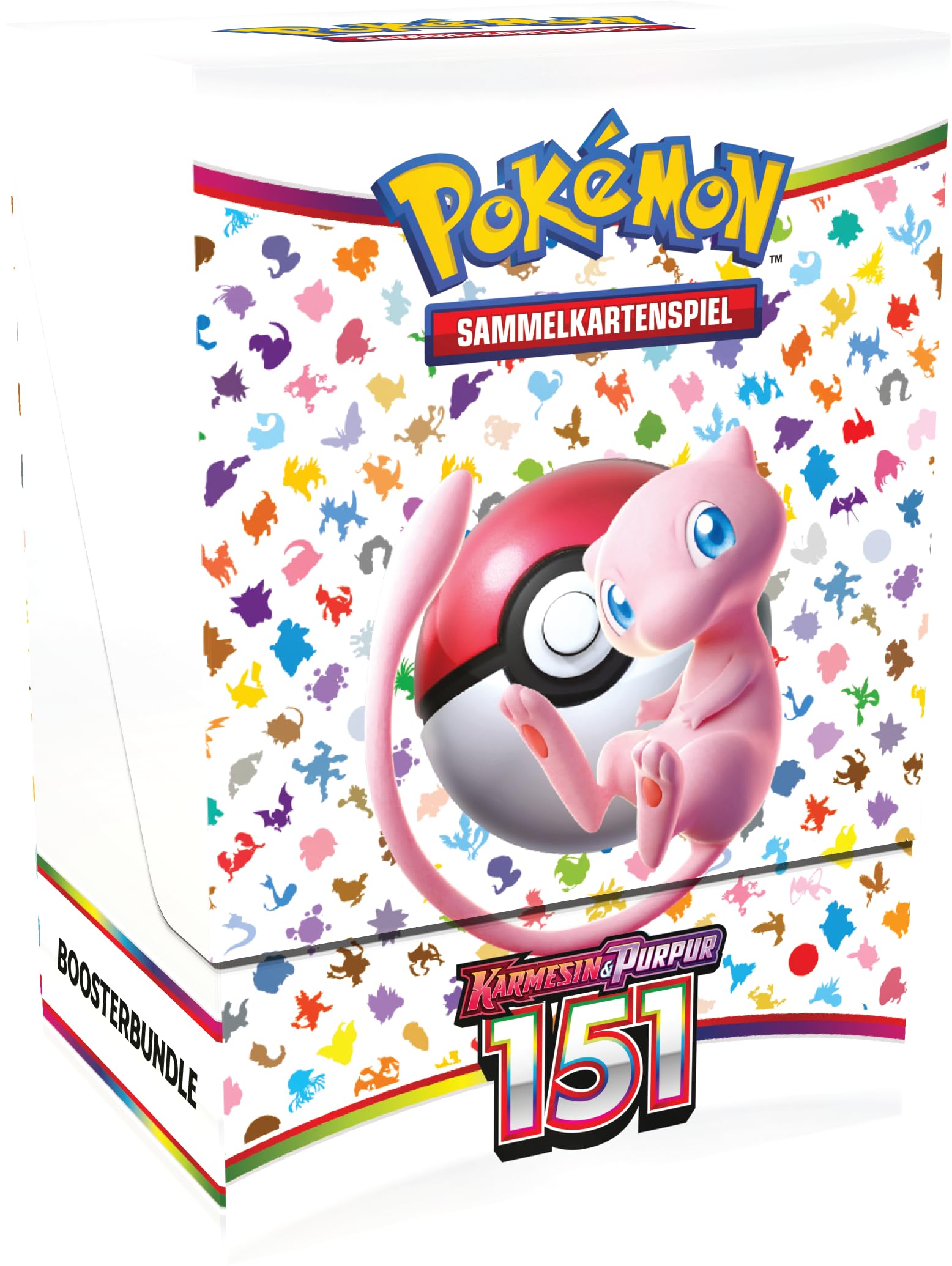 Pokémon Gra karciana kolekcjonerska Boosterbundle Karmesin & Purpur 151 6 Boosterpacks