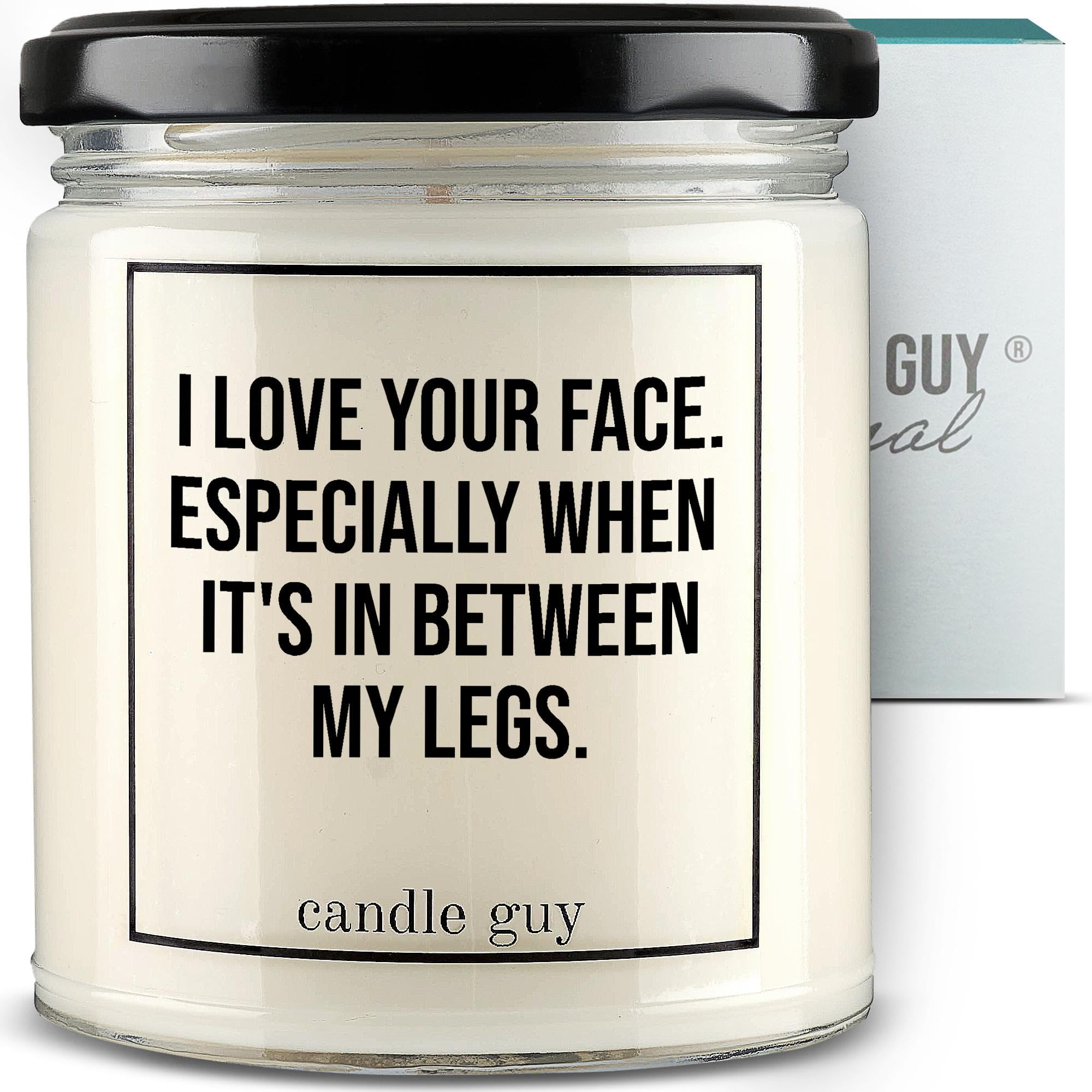 candle guy Duftkerze im Glas [Brennzeit 70h] - Duft-Kerze handgemacht mit Spruch | Freches Geschenk für Frauen, Freundin, Geburtstag | 100% Sojawachs, schöne natürliche Düfte mit ätherischem Öl