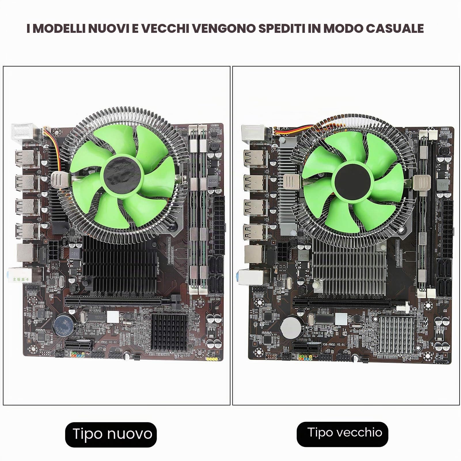 Kit Scheda Madre Gaming, LGA 1366 Socket CPU, 8GB DDR3 1333 MHz di Memoria, Ventola di Raffreddamento, Scheda Madre PC Desktop per Xeon X5650