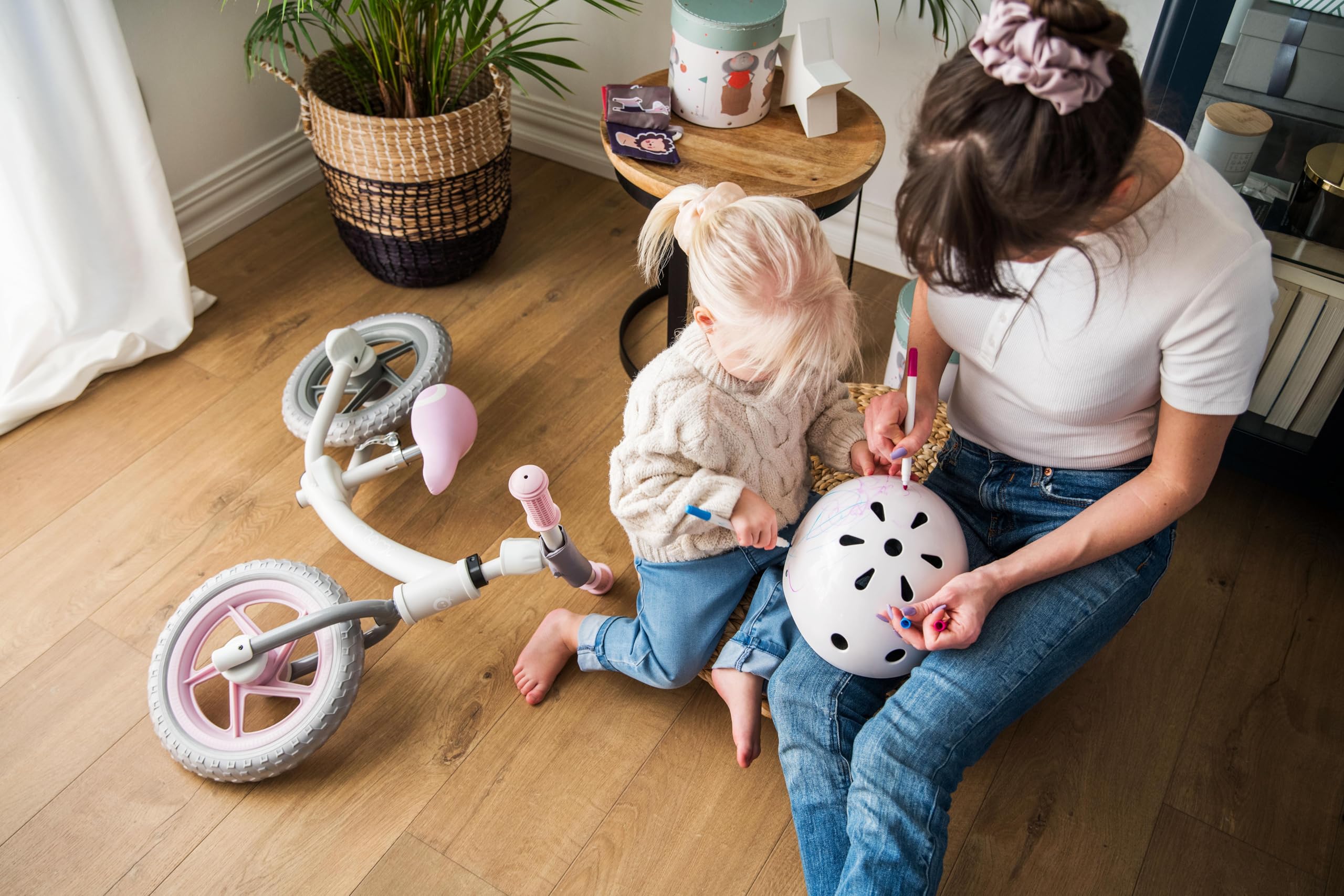 Casco Ajustable para Niños 1-4 Años 47-58 cm Bicicleta Prueba de Golpes 11 Orificios Ventilación