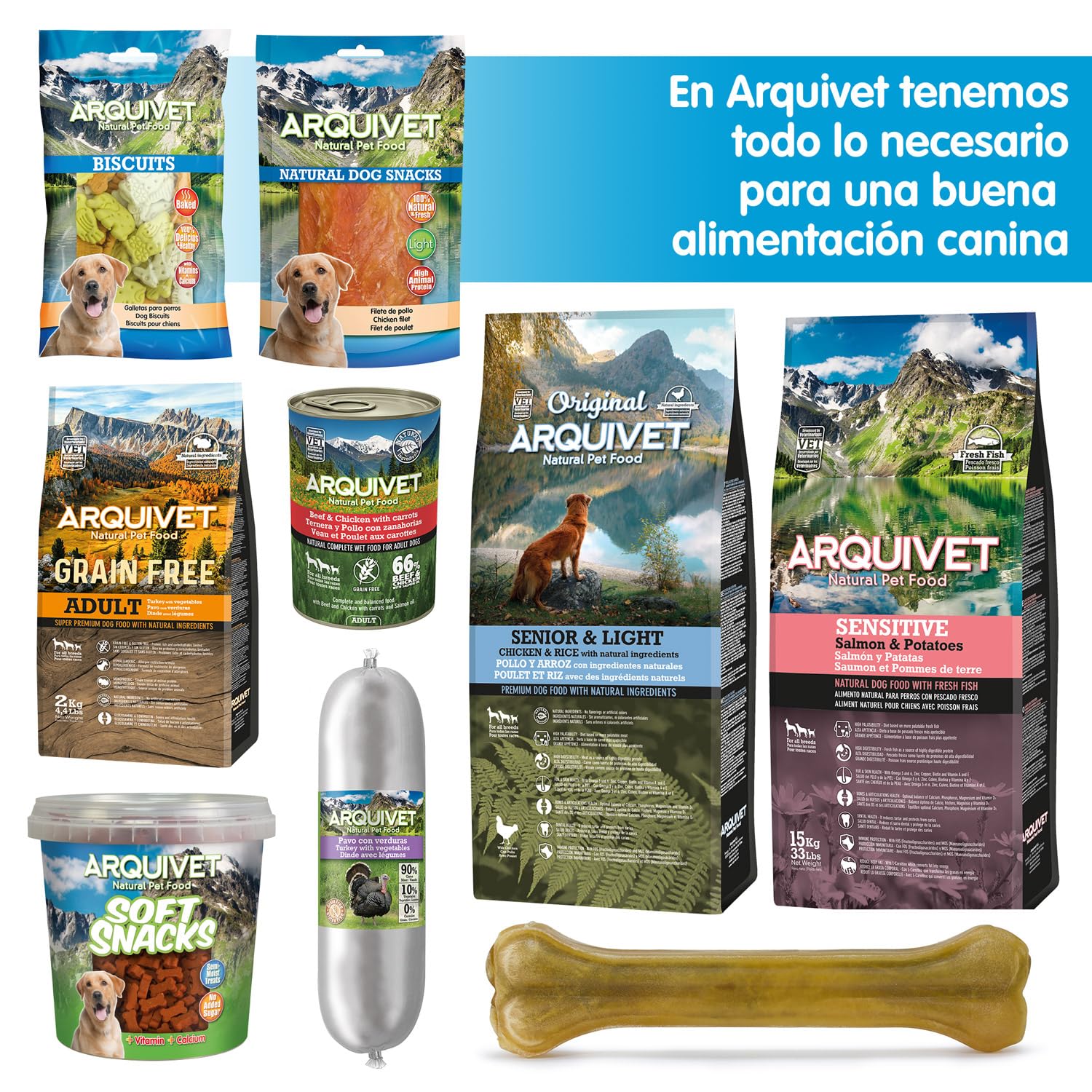 Arquivet Patatine di Merluzzo, 1 kg, Snack Naturali