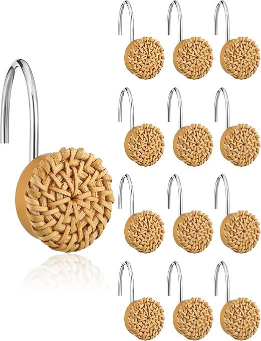 Colingmill Boho Knots Shower Curtain Hooks Home Decorative