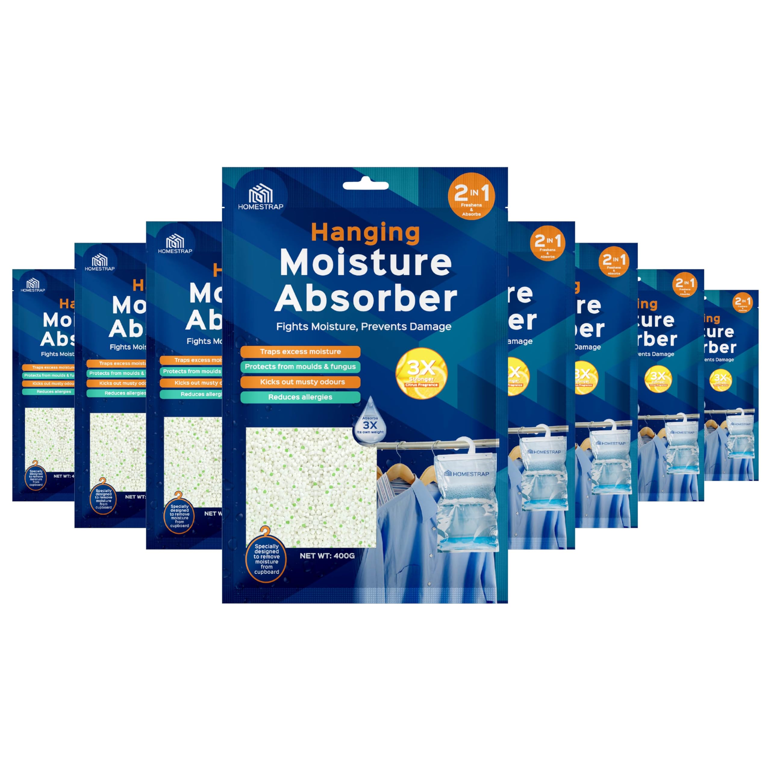See full amazon price history chart for Homestrap 8 Pcs x 400 Gram Moisture Absorber Hanging Pouch with Long-Lasting Lemon Fragrance/Traps Moisture for Wardrobe and Closet(Lemon|Hanging Pouch) Homestrap 8 Pcs x 400 Gram Moisture Absorber Hanging Pouch with Long-Lasting Lemon Fragrance/Traps Moisture for Wardrobe and Closet(Lemon|Hanging Pouch) (B0D76D5H45) Amazon Price History, Amazon Price Tracker
