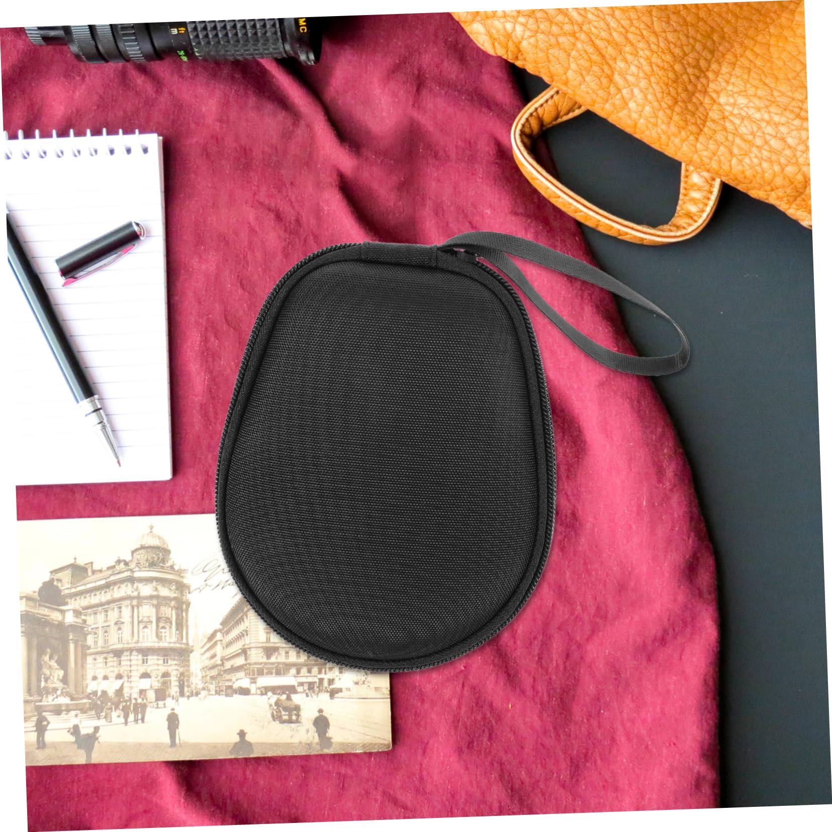 Uonlytech 5pezzi Custodia Porta Cuffie Per Cuffie Conduzione Ossea Organizer Compatto Per Trasporto Di Auricolari e Cavi Design Moderno e Versatile Per Uso Quotidiano