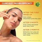 Garnier SkinActive Brightening Night Vitamin-C Serum, with Hyaluronic Acid, Brightens & Smoothens Skin in just 3 Nights, for All Skin Types, even Sensitive Skin - 30ml