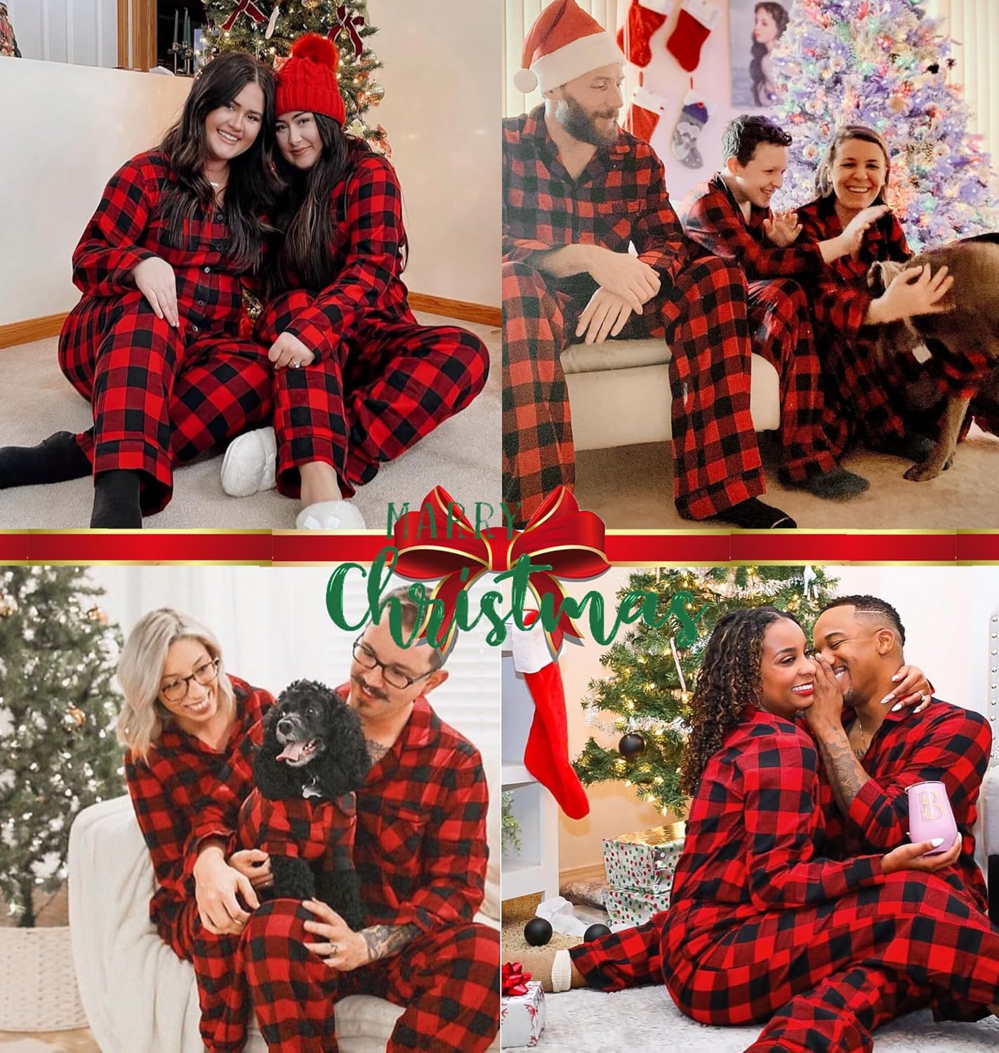 DIKFA Matching Women Pajamas Set Sleepwear Long Sleeve Nightwear Button Down Pj Loungewear Set - Image 5