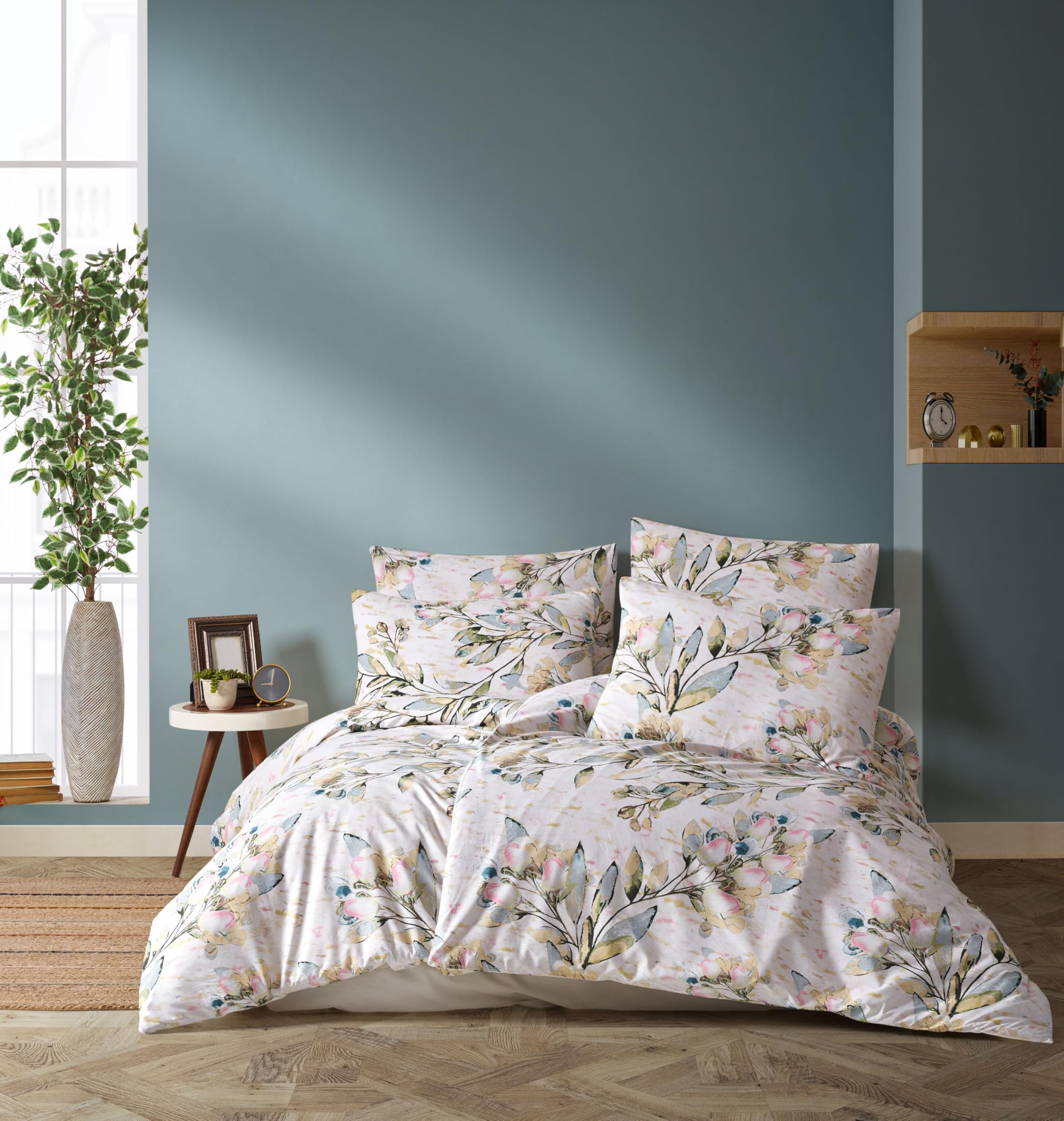 Housse de couette coton renforcé 200x220 pour des nuits douces en hiver comme en été