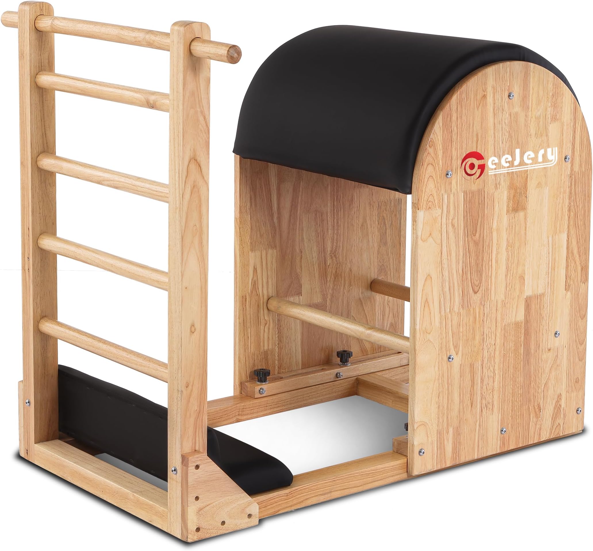 Sponsored Ad - Pilates Ladder Bucket - Yoga Equipment Ladder Barrel - Fitness Equipment for Balance, Core Strengthening and Stretching (Black)…